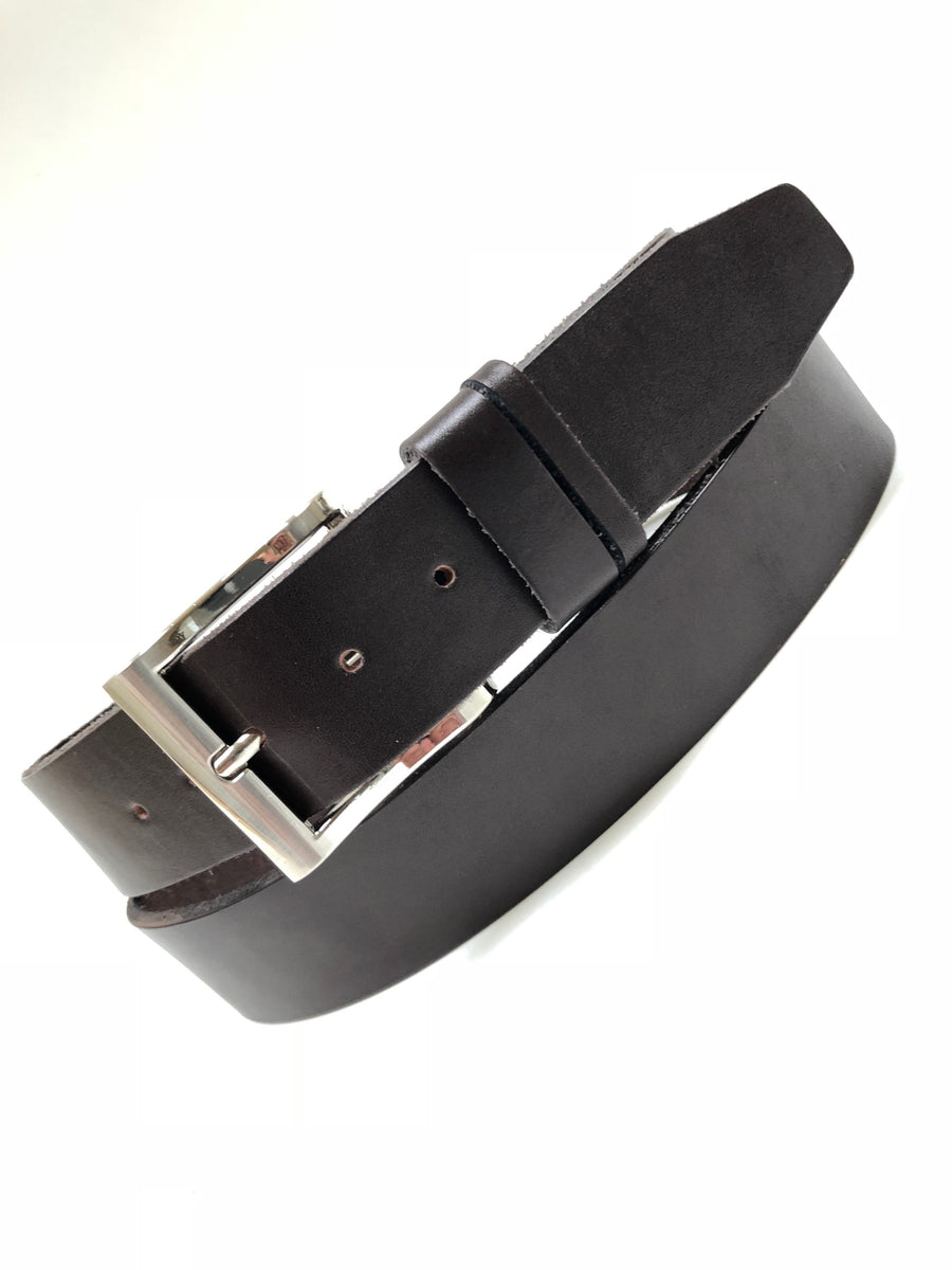 小物 SOAK IN WATER SOLID BELT 38mm DARK BROWN 小物 SOAK IN WATER SOLID BELT 38mm DARK BROWN Men's Dark