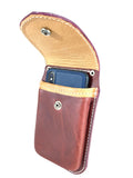 leather phone sleeve