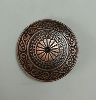Decorative Round Buckle Antique Copper