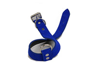 Blue Suede Dog Collar DC27