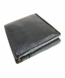 Soft Double Black Wallet With Extra Brown Color SKU#WA55