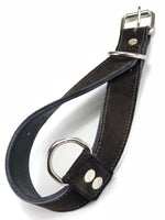 Brown Suede Dog Collar DC73