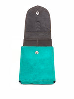 Turquoise Suede Phone Case