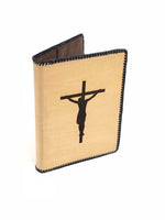 Bible Leather Cover in Natural with Brown Lining BLC25