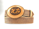 Rodeo Champion Leather Buckle
