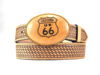 California US 66 Leather Buckle