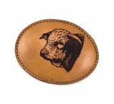 Cow Head Leather Buckle