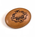 Western Leather Buckle
