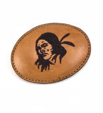 Tarahumara  Head Leather Buckle