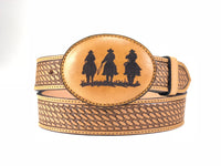 Three Riders Leather Buckle