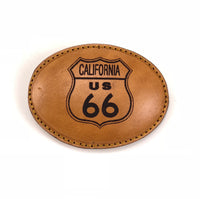 California US 66 Leather Buckle