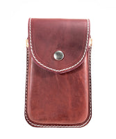 heavy duty leather phone holster